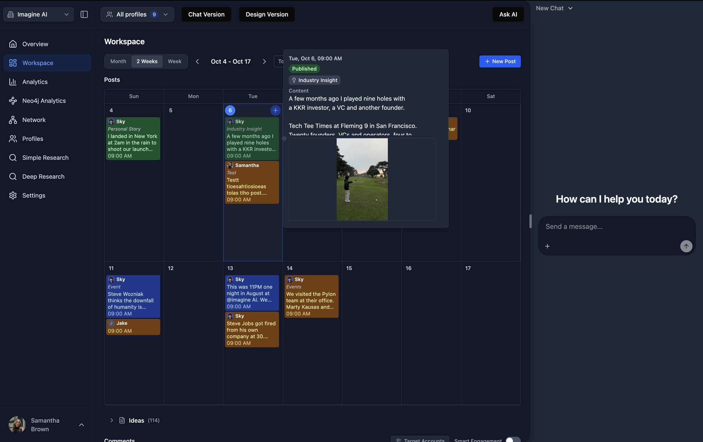 Old calendar, dark mode
