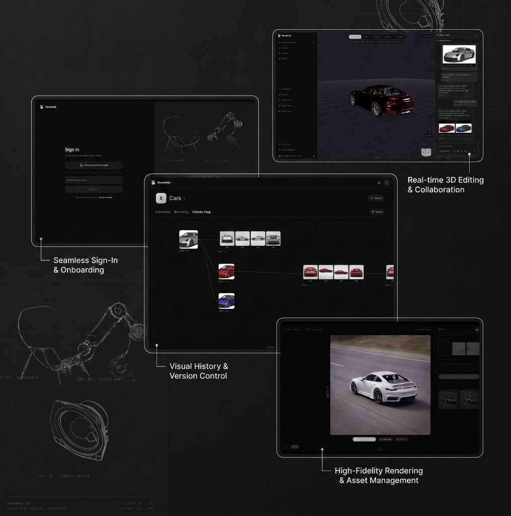 Suzanne 3D project preview